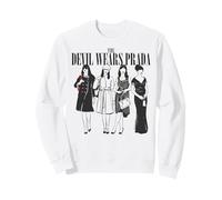 The Devil Wears Prada Andy Sachs Various Looks Red Lipstick Felpa