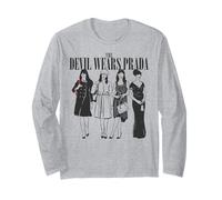 The Devil Wears Prada Andy Sachs Various Looks Red Lipstick Maglia a Manica