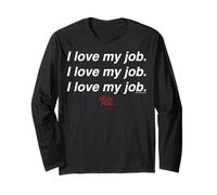 The Devil Wears Prada I Love My Job Text Stack Maglia a Manica