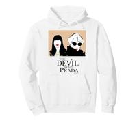 The Devil Wears Prada Miranda And Andrea Title Logo Felpa con Cappuccio