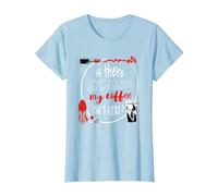 The Devil Wears Prada Miranda My Coffee Isn't Here Maglietta, Donna, Celeste, XL