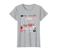 The Devil Wears Prada Miranda My Coffee Isn't Here Maglietta, Donna, Grigio Melange, M