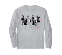The Devil Wears Prada Red Lips Simple Group Shot Maglia a Manica