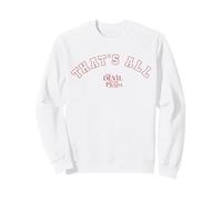 The Devil Wears Prada That's all Collegiate Bold Letters Felpa