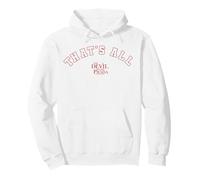 The Devil Wears Prada That's all Collegiate Bold Letters Felpa con Cappuccio