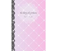 The Diary Of A Princess : Notebook: Cute Coquette Lace Lined Aesthetic Journal for Girls - Pretty Notebook Gift With Angelic Dreamy Swan Details