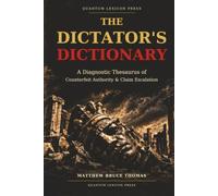 The Dictator's Dictionary: A Diagnostic Thesaurus of Counterfeit Authority & Claim Escalation