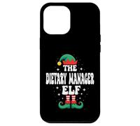 The Dietary Manager Elf - Divertente famiglia natalizia abbinata Custodia per iPhone 12 Pro Max