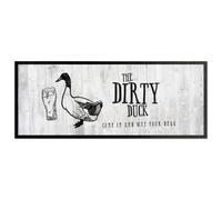 The Dirty Anatra Barrette Runner Cocktail Party Tappetino Men Cave Accessorio