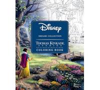 The Disney Dreams Collection Original Art by Thomas Kinkade Coloring Book