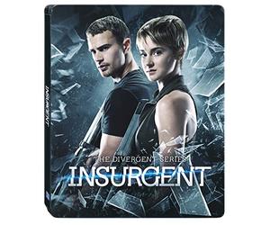The Divergent Series: Insurgent Steelbook Blu-Ray 3D, Blu-Ray, DVD, & Digital HD