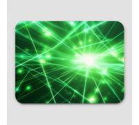 THE DIVINE PIXEL Lazer - Tappetino per mouse, taglia unica, 20 cm e 23 cm (luminoso)