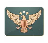THE DIVINE PIXEL Tappetino per mouse US Air Force, base in gomma antiscivolo, 20 x 23 cm (Flying Force)