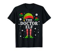 The Doctor Elf Christmas Matching Maglietta
