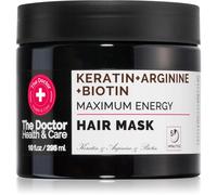 The Doctor Keratin + Arginine + Biotin Maximum Energy maschera alla keratina per capelli 295 ml