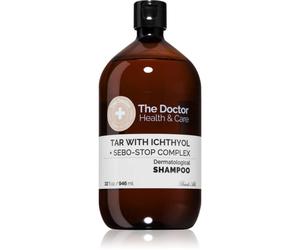 The Doctor Tar with Ichthyol + Sebo-Stop Complex shampoo per la dermatite seborroica e condizioni gravi di forfora 946 ml