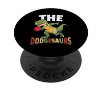 The Dodgesaurs Dodgeball Dodge Ball Game Pallamano PopSockets PopGrip Adesivo