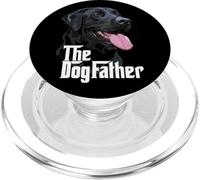 The Dog Father Black Labrador Retriever Dog Lab Dad Daddy PopSockets PopGrip per MagSafe