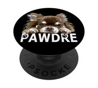 The Dog Father Brown Chihuahua Capelli Lunghi Cane Chiwawa Amante PopSockets PopGrip Adesivo