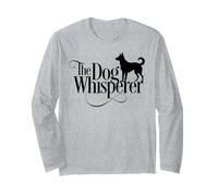 The Dog Whisperer - Divertente Amante dei Cuccioli Maglia a Manica