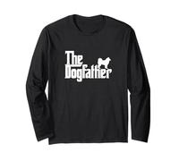 The Dogfather Alaskan Malamute Dog Father Dad Gift Maglia a Manica