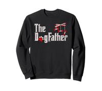The DogFather, Funny Dog Dad Fathers Day and Christmas Felpa