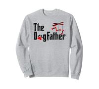 The DogFather, Funny Dog Dad Fathers Day and Christmas Felpa