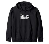 The Dogfather Irish Setter Dog Father Dad Gift Felpa con Cappuccio
