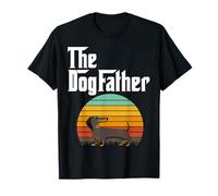 The DogFather Vintage Funny Bassotto Dash Dog Maglietta
