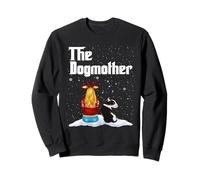 The Dogmother Bull Terrier Dog Mom Christmas Puppy Xmas Felpa