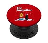The Dogmother Cane Corso Dog Mom Christmas Puppy Xmas PopSockets PopGrip Adesivo