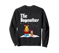 The Dogmother Corgi Dog Mom Christmas Puppy Xmas Felpa