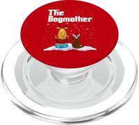 The Dogmother Dachshund Dog Mom Christmas Puppy Xmas PopSockets PopGrip per MagSafe
