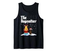 The Dogmother Whippet Dog Mom Christmas Puppy Xmas Canotta