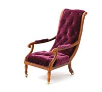 The Dolls House Emporium William IV Library Chair (W)