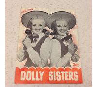 The Dolly Sisters Betty Grable John Payne Vintage 1945 Programma Film Origina...