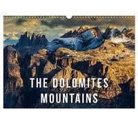 The Dolomites Mountains (Wall Calendar 2026 DIN A3 landscape), CALVENDO 12 Month Wall Calendar: The Dolomites and their majestic beauty