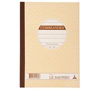 The Dolphin - Rif. 1182D - Lotto di 5 collettori COMMANDS - carta carbonless - duplicato (1 originale e 1 copia) - 50 fogli - formato 21 x 14,8 cm - copertina verniciata