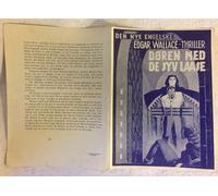 The Door with Seven Locks Leslie Banks, programma cinematografico danese Lill...