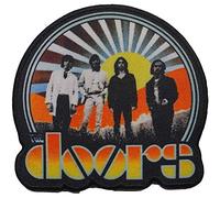 The Doors Alba Toppe da Stirare (Taglia Unica) (Nero, Arancio)