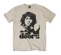 Unbekannt The Doors Break on Through T-Shirt, Beige (Beige-Beige (Sand), S Uomo