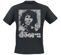 The Doors Breakthrough Uomo T-Shirt Nero 100% Cotone Regular