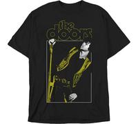 The Doors Jim Morrison Microfono Gilet Classico Musica Rock Fascia T Shirt