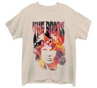 The Doors Maglietta da Uomo Break on Through Band Logo Ufficiale