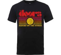 Rock Off Trade Maglietta The Doors Rots Sunset autorizzata Unisex Nera Taglia L