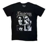 The Doors Squares Premium Carbon autorizzato Uomo maglietta