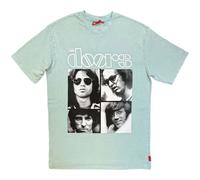 The Doors Squares Wash autorizzato Uomo maglietta