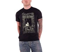 The Doors T Shirt Break On Through Jim Morrison Band Logo Ufficiale Uomo Nero Size M