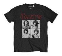 The Doors T Shirt Jim Morrison Boxes Band Logo Nuovo Ufficiale Uomo Size XL