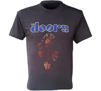 The Doors T Shirt Jim Morrison Rock Band Retro Men Shirt Morrison Manzarek